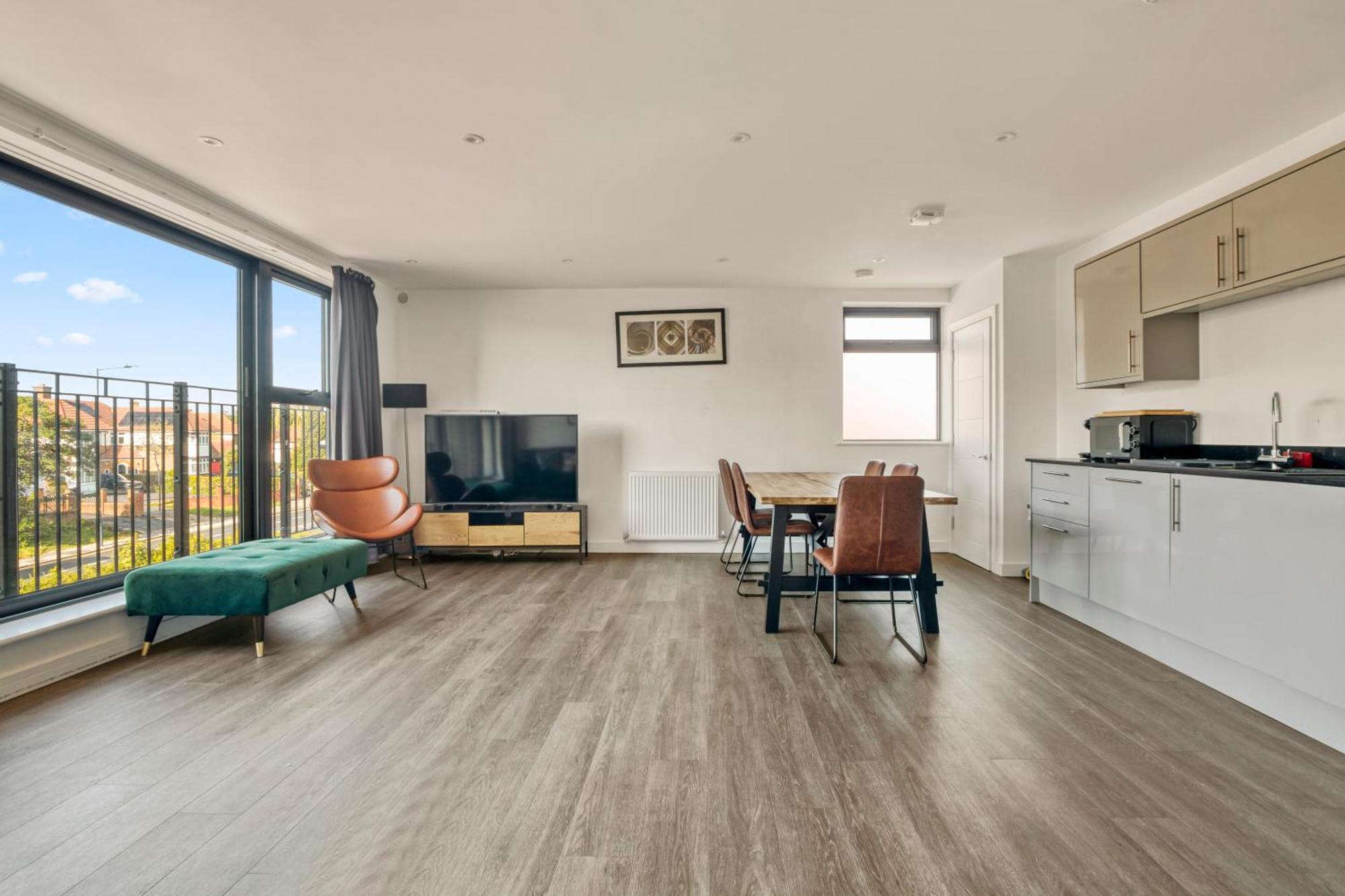 Modern Penthouse In Wembley Apartment London Bagian luar foto